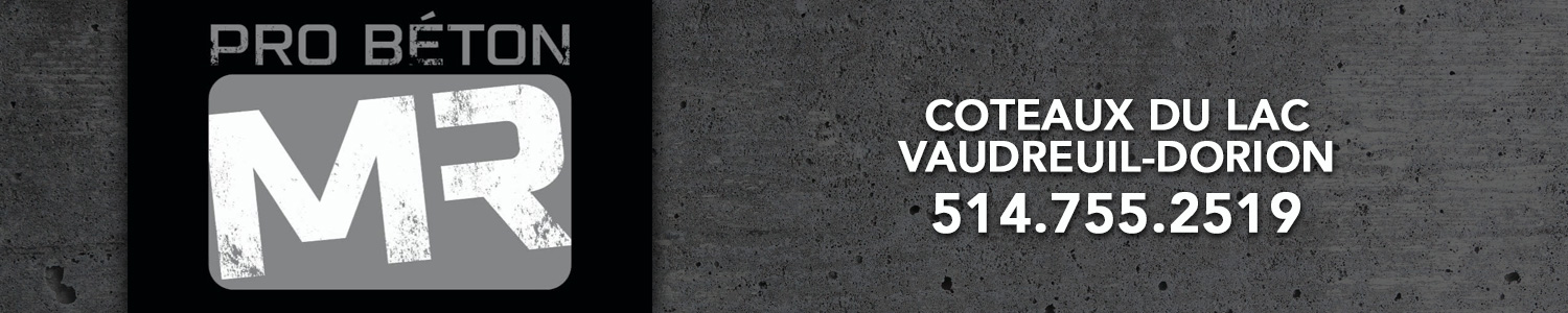 Pro Béton MR - Entrepreneur en béton Coteau-du-Lac